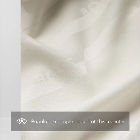 NWT: SQUARE SCARF IN MODAL AND WOOL WITH SIGNATURE JACQUARD - Picture 3 of 10